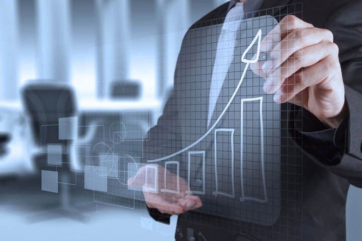 Chart sa rezultatima SEO optimizacije